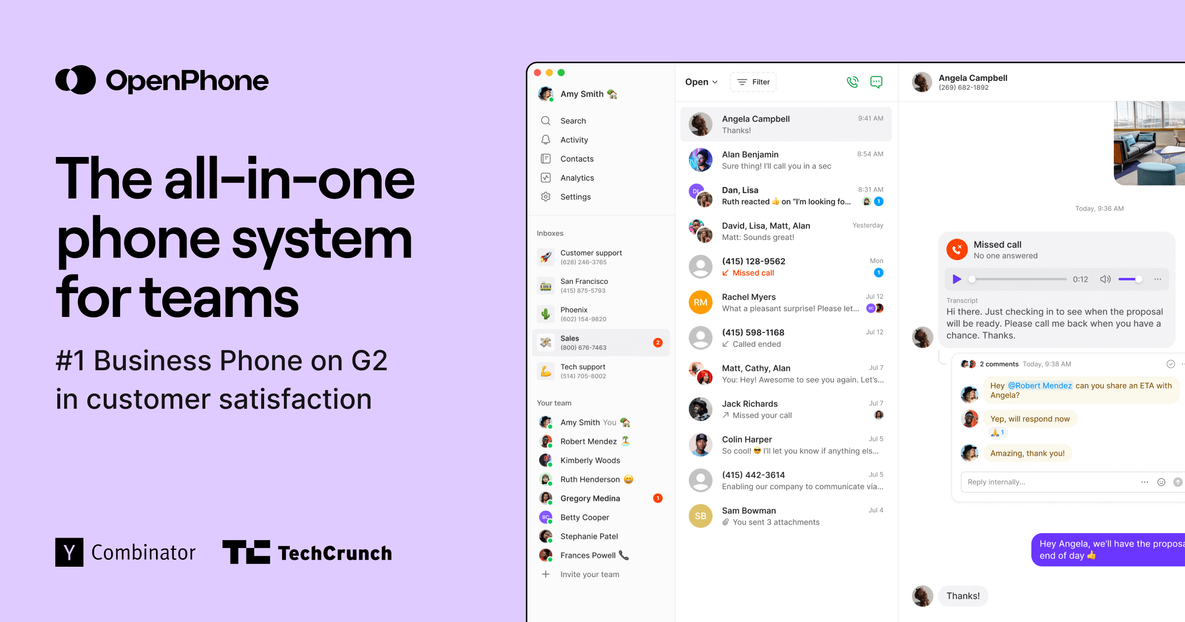 OpenPhone Modern business phone for startups and small businesses